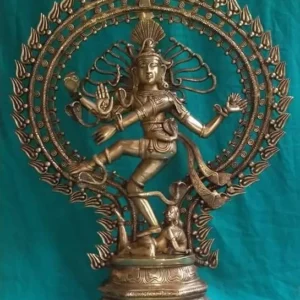 Panchaloga/Impon Nataraja Dancing Shiva Statue (29 inch)