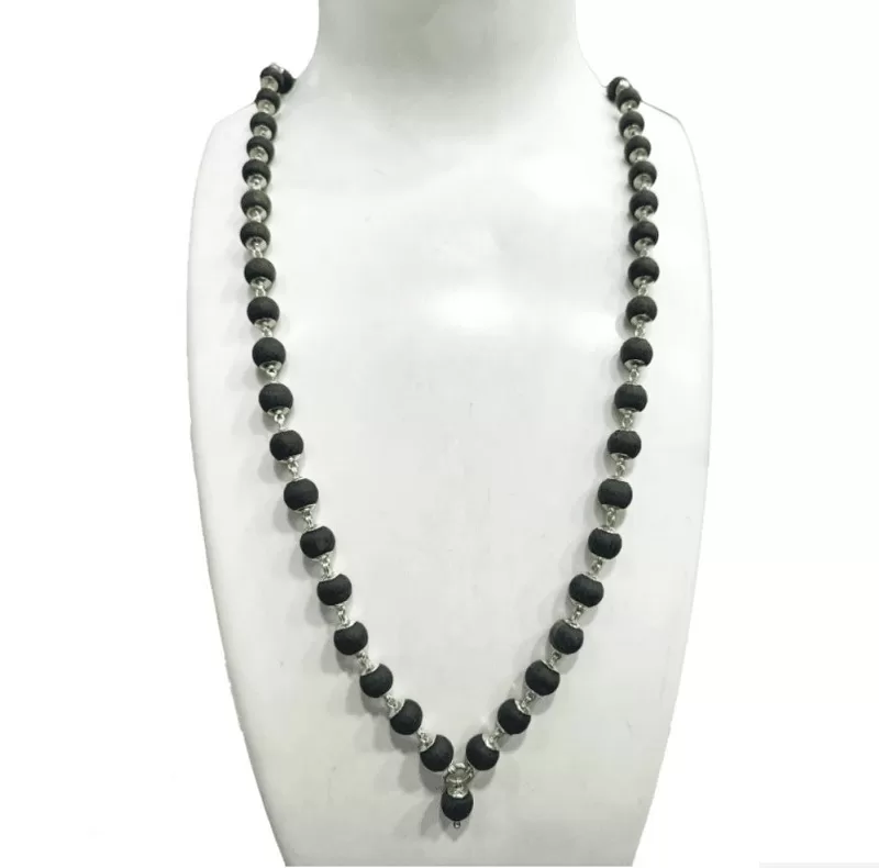 Original 925 Silver Karungali malai (54 Beads)