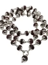 Original 925 Silver Sengali Malai with Cap (8MM, 30 inch, 54+1 Beads)