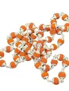 Original 925 Silver Rudraksha Mala (5 Mukhi, 8MM, 54 Beads, 30 Inchs)