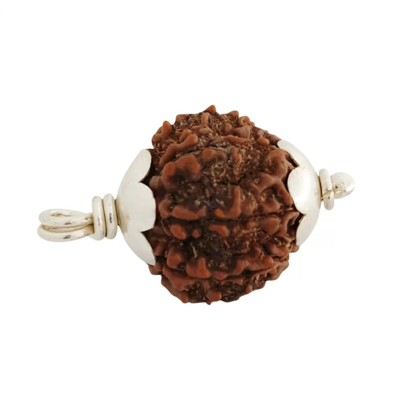 925 Silver 5 Mukhi Nepali Rudraksha Pendant