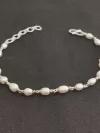 Original 925 silver pearl bracelet for women | Silver Pearl bracelet for girls