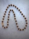 18K Gold Karungali malai (7MM, 24 inches, 54 Beads) with BIS Hallmark (12 Gram)