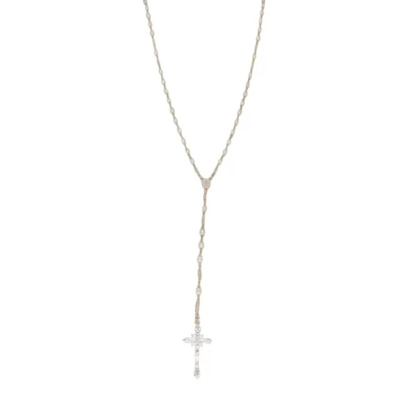 Sterling Silver Rosary chain for men and women - Image 3
